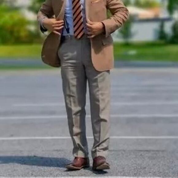 Santoni Stafford Cap Toe Oxford Dark Brown Preppy Minimalist Italy Made Size 9 - Picture 12 of 16